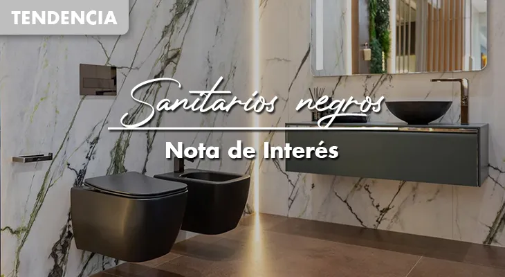 Sanitarios negros: temperamento y personalidad en el baño