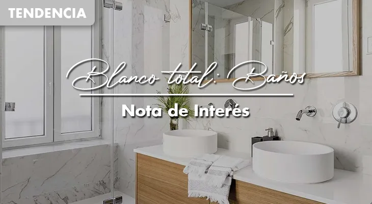 Total white: energía luminosa y radiante para el baño