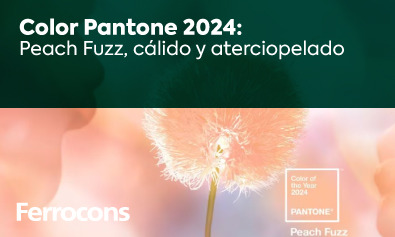 Color Pantone 2024: Peach Fuzz, cálido y aterciopelado