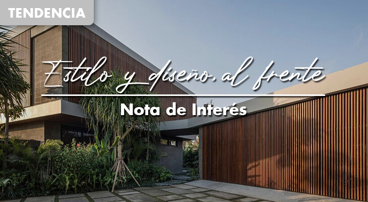 Estilo y diseño, al frente