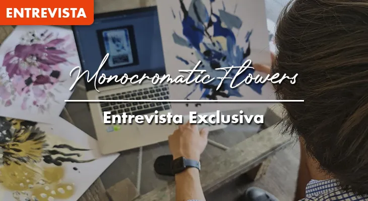 Monocromatic Flowers:  primera obra de Criptoarte de Córdoba