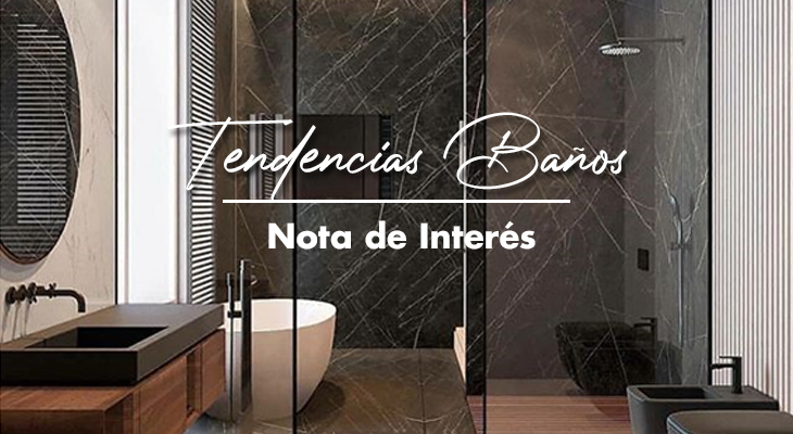 Tendencias en baños